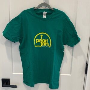 Pearl Jam Green Short Sleeve Tee